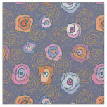 Abstract rose field pattern fabric