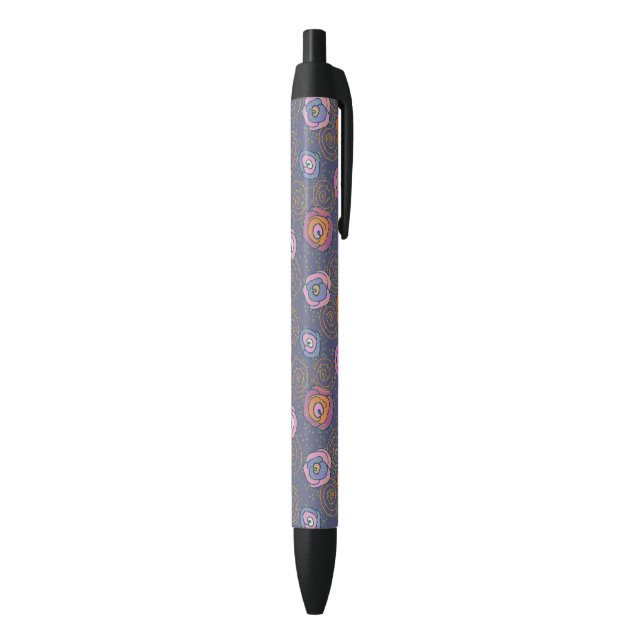 Abstract rose field pattern pen (Bottom (Vertical))