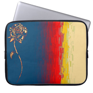 Abstract Rose Laptop Sleeve