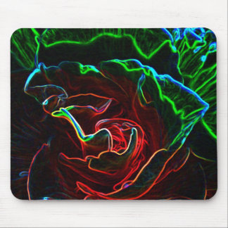 Abstract Rose mousepad