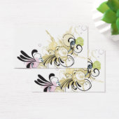 Abstract rose Profile Card (Desk)