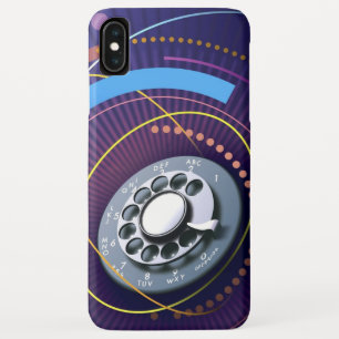 Abstract Rotary Dial Phone Case