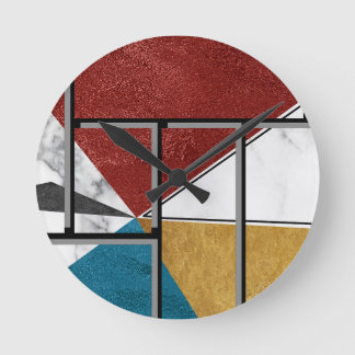 Abstract Round Clock