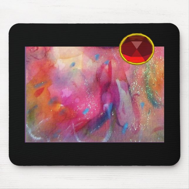 ABSTRACT RUBY MOUSE PAD (Front)