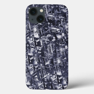 Abstract Rugged Meteorite Pattern iPhone 13 Case
