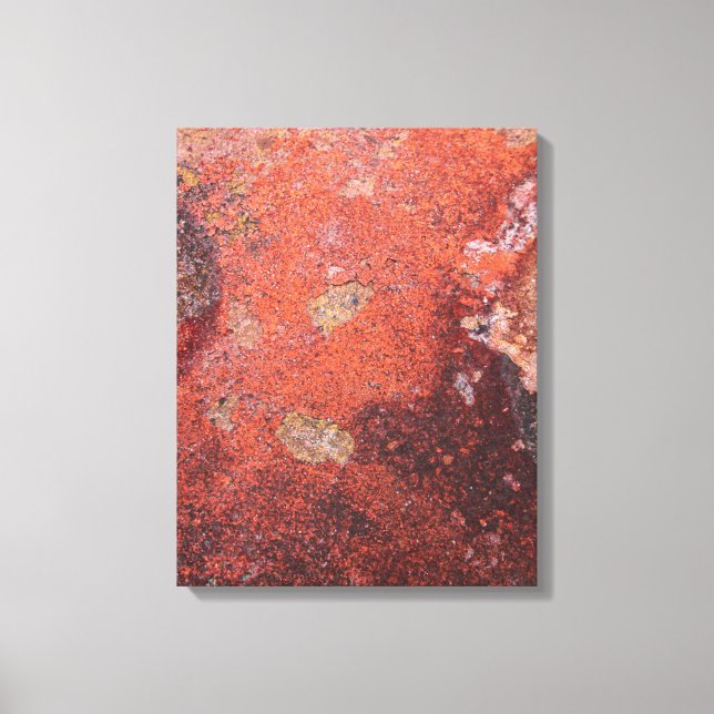 Abstract Rust Canvas Print (Front)