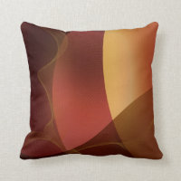 Abstract Rustic Orange and Brown Pattern