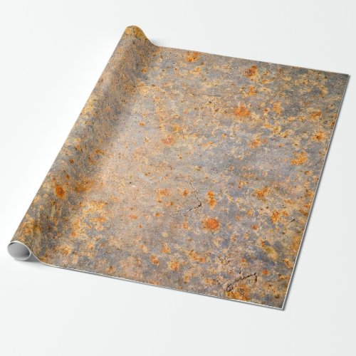 Abstract rusty grunge metal backgroundabstract ag wrapping paper