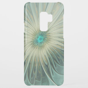 Abstract Sage Green Fantasy Flower Fractal Art Uncommon Samsung Galaxy S9 Plus Case