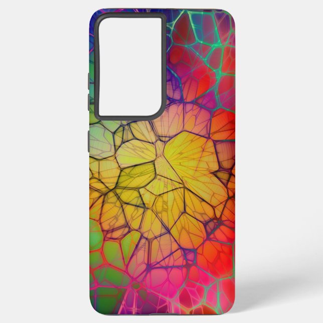 Abstract Samsung Galaxy Case (Back)