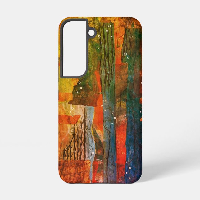 Abstract Samsung phone case (Back)