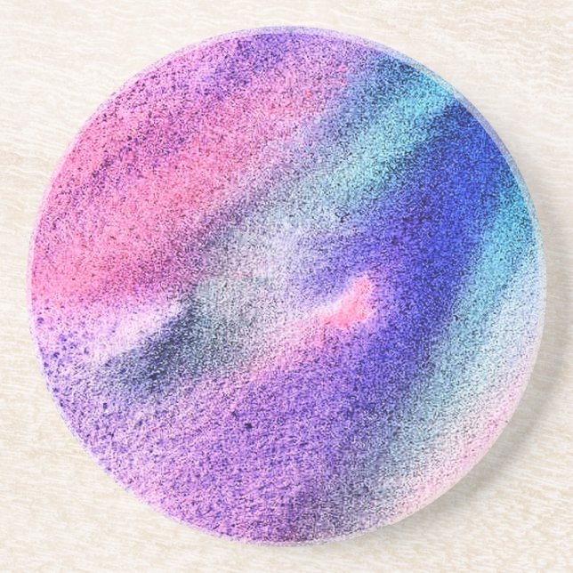 ABSTRACT SAND DRINK COASTER (Front)