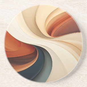 Abstract Sandstone Coaster