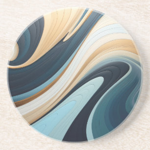 Abstract Sandstone Coaster