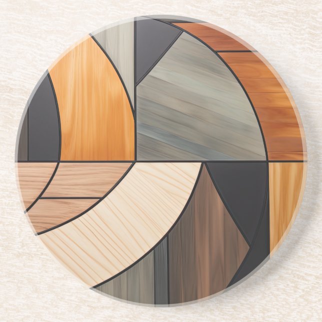 Abstract Sandstone Coaster (Front)