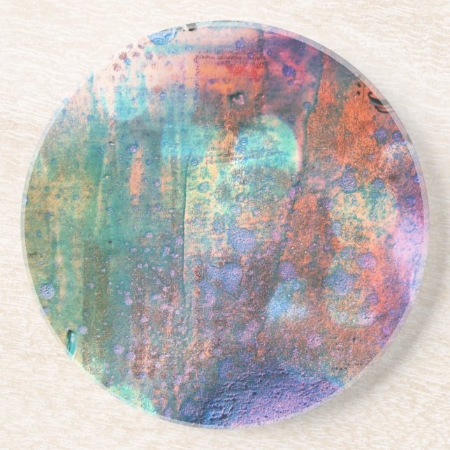 Abstract Sandstone Coaster (Front)