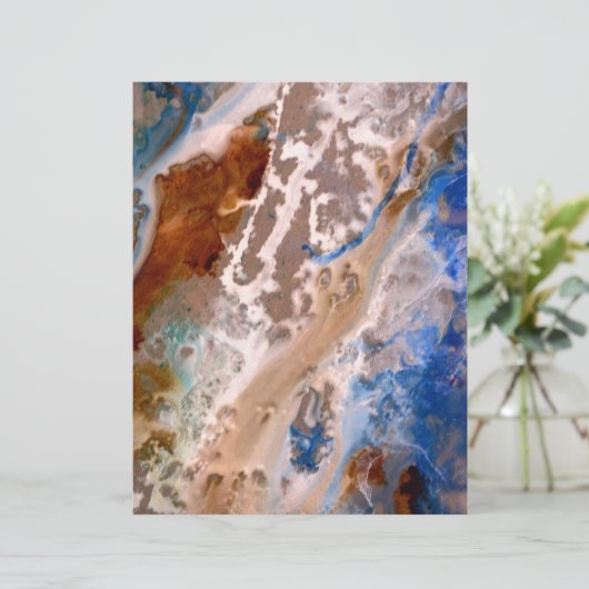 Abstract sandy beach pattern water foam pattern (Standing Front)