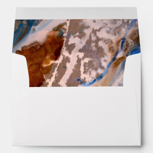 Abstract sandy beach pattern water foam pattern  envelope