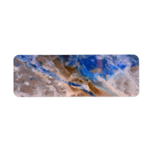Abstract sandy beach pattern water foam pattern label