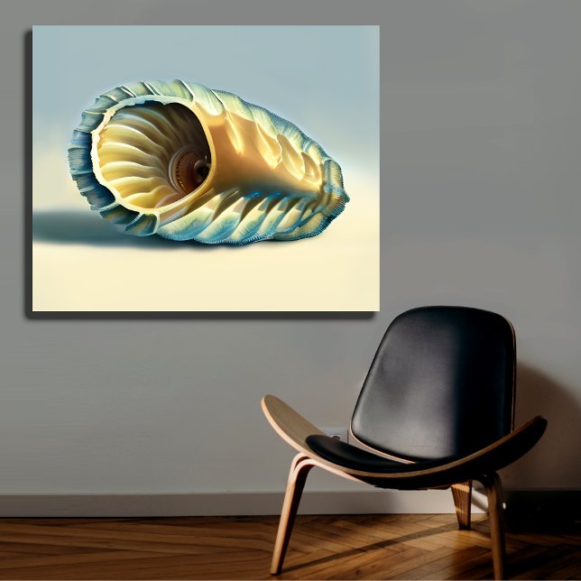 Abstract Scallop Shell Wall Decor (Creator Uploaded)