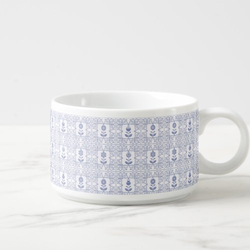 Abstract scandinavian pattern bowl