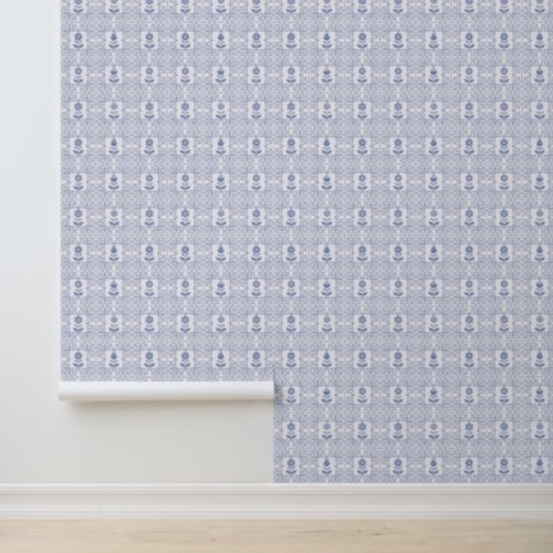 Abstract scandinavian pattern wallpaper 
