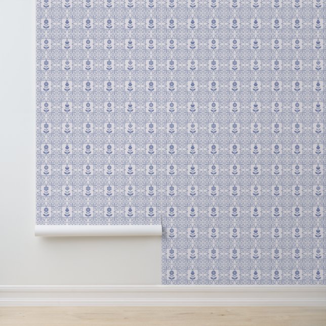 Abstract scandinavian pattern wallpaper  (Application)
