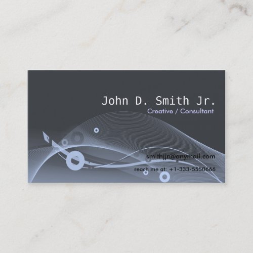 Abstract Scape Business Card Templates