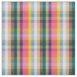 Abstract Scottish Plaid Fabric