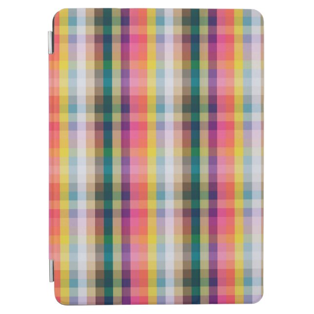 Abstract Scottish Plaid iPad Air Cover (Front)