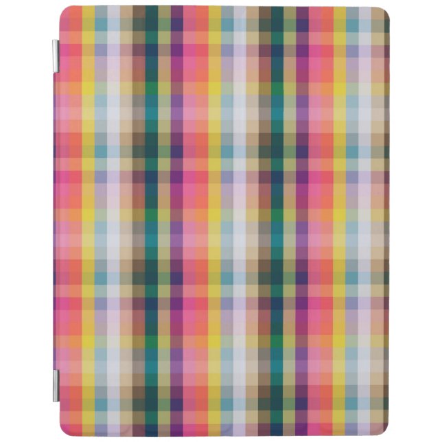 Abstract Scottish Plaid iPad Air Cover (Front)