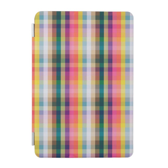 Abstract Scottish Plaid iPad Mini Cover (Front)