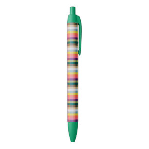 Abstract Scottish Plaid Pen