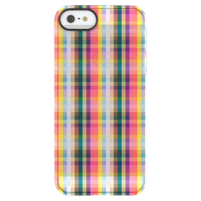 Abstract Scottish Plaid Uncommon iPhone Case (Back)