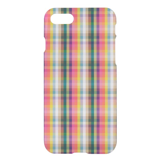 Abstract Scottish Plaid Uncommon iPhone Case (Back)