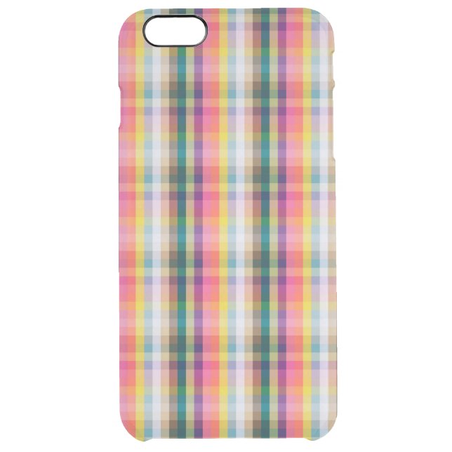 Abstract Scottish Plaid Uncommon iPhone Case (Back)