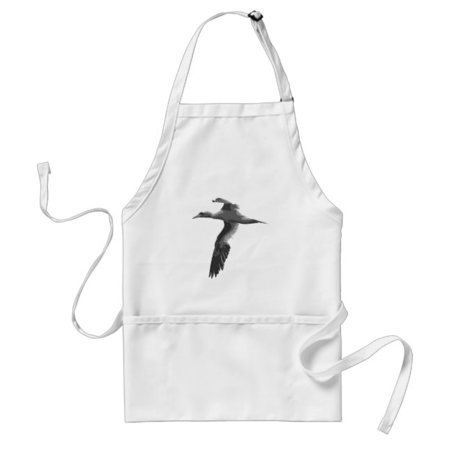 Abstract Sea Birds Adult Apron (Front)