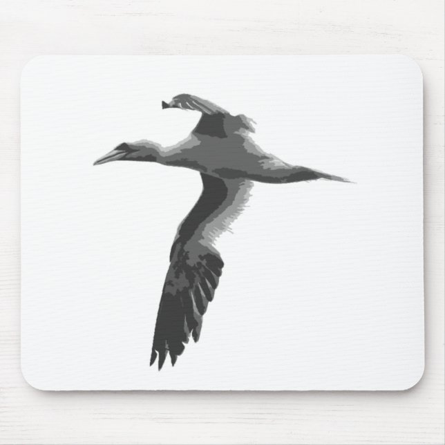 Abstract Sea Birds Mouse Pad (Front)