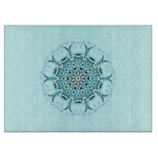 abstract sea foam cutting board