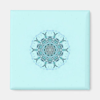 Abstract Sea foam magnet