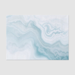 Abstract Sea Foam Rendering with Delicate Swirls  Tissue Paper