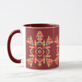 Abstract Sea Turtle Mug