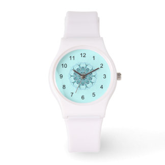 Abstract seafoam watch