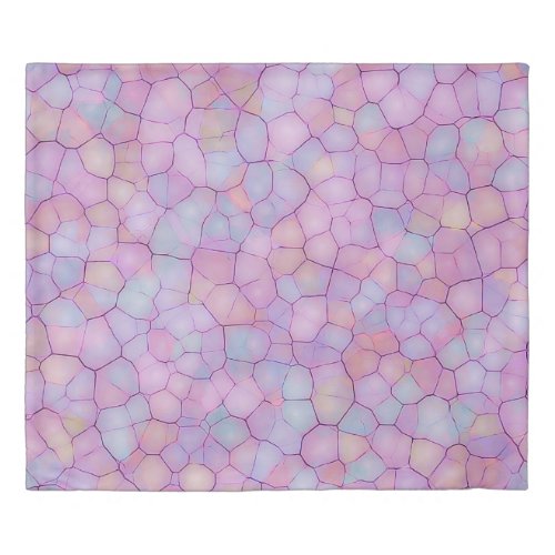 Abstract seamless background of colorful spots lik duvet cover