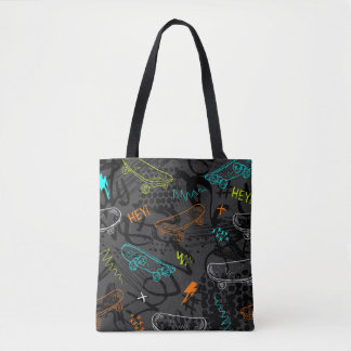 Abstract seamless grunge pattern. Urban style mode Tote Bag