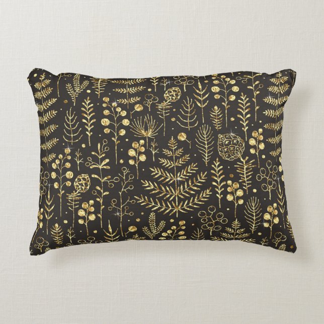 Abstract seamless pattern. Creative vintage backgr Accent Pillow (Front)