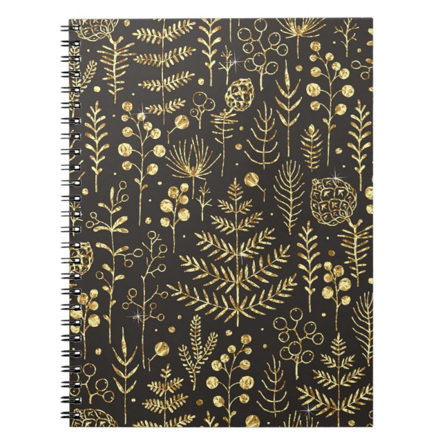 Abstract seamless pattern. Creative vintage backgr Notebook (Front)