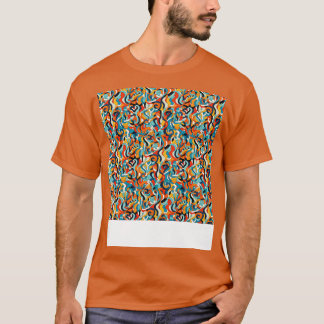 Abstract Seamless Pattern Geometric Lines Shapes G T-Shirt