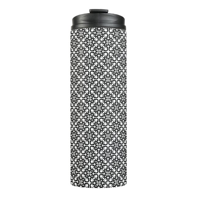 abstract seamless pattern on thermal tumbler (Front)