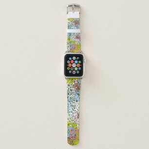 Abstract seamless pattern. Paints of the spring la Apple Watch Band
